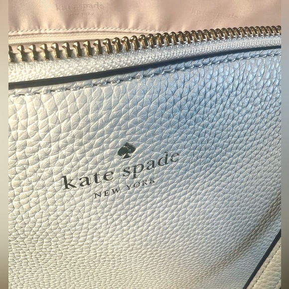 🆕 Kate Spade ♠️ Tote Pebbled Leather 🔵 - Picture 3 of 11